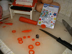Fun with veggies and fondant cutters