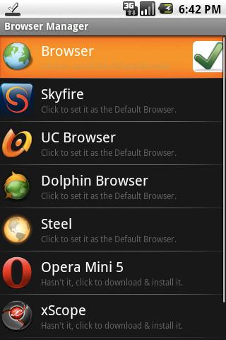 Browser Manager