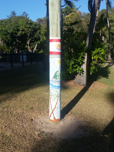 Geoffrey Bay Palm Art Post