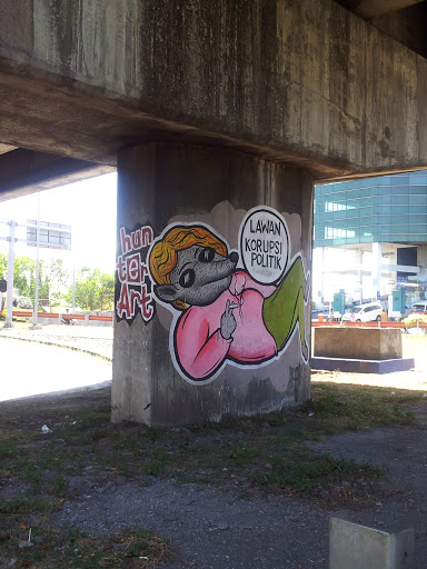 Graffiti Bundaran Waru