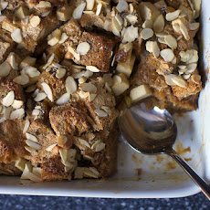 Raisin-Studded Apple Bread Pudding