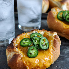 Jalapeño Cheddar Chicken Meatball Sandwiches