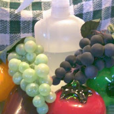Homemade Vegetable Wash/Preserver Produce Wash - Make Your Own