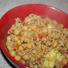 Sweet and Spicy Curry with Chickpeas
