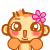 El sol bajo la seda - Éric Marchal Emoticons-animales-monitos-besos-