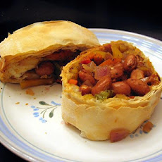 Veggie & Bean Strudel