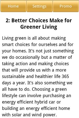 【免費生活App】Greener Ideas : Greener Living-APP點子