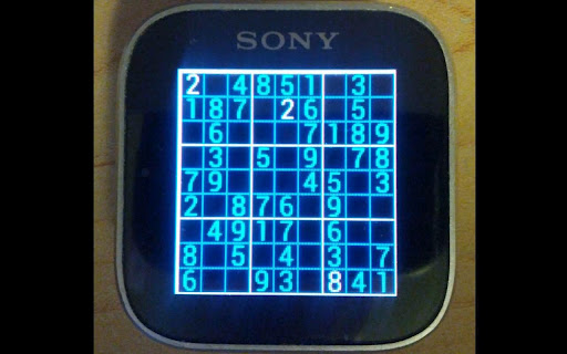 Sudoku for SmartWatch