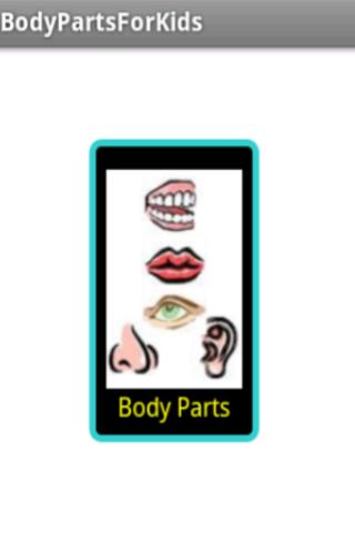 【免費教育App】BodyParts for Kids-APP點子