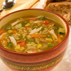Chicken Rice Vegetable Soup