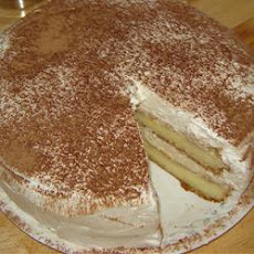 Tiramisu Angel Cake
