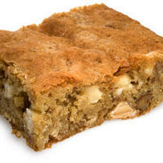 Nutty White Chocolate Blondies Recipe