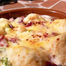 Cauliflower Ham Bake