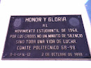 Placa Honor Y Gloria