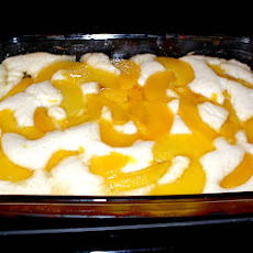 Lazy Peach Cobbler
