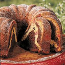 Cherry Chocolate Marble Cake