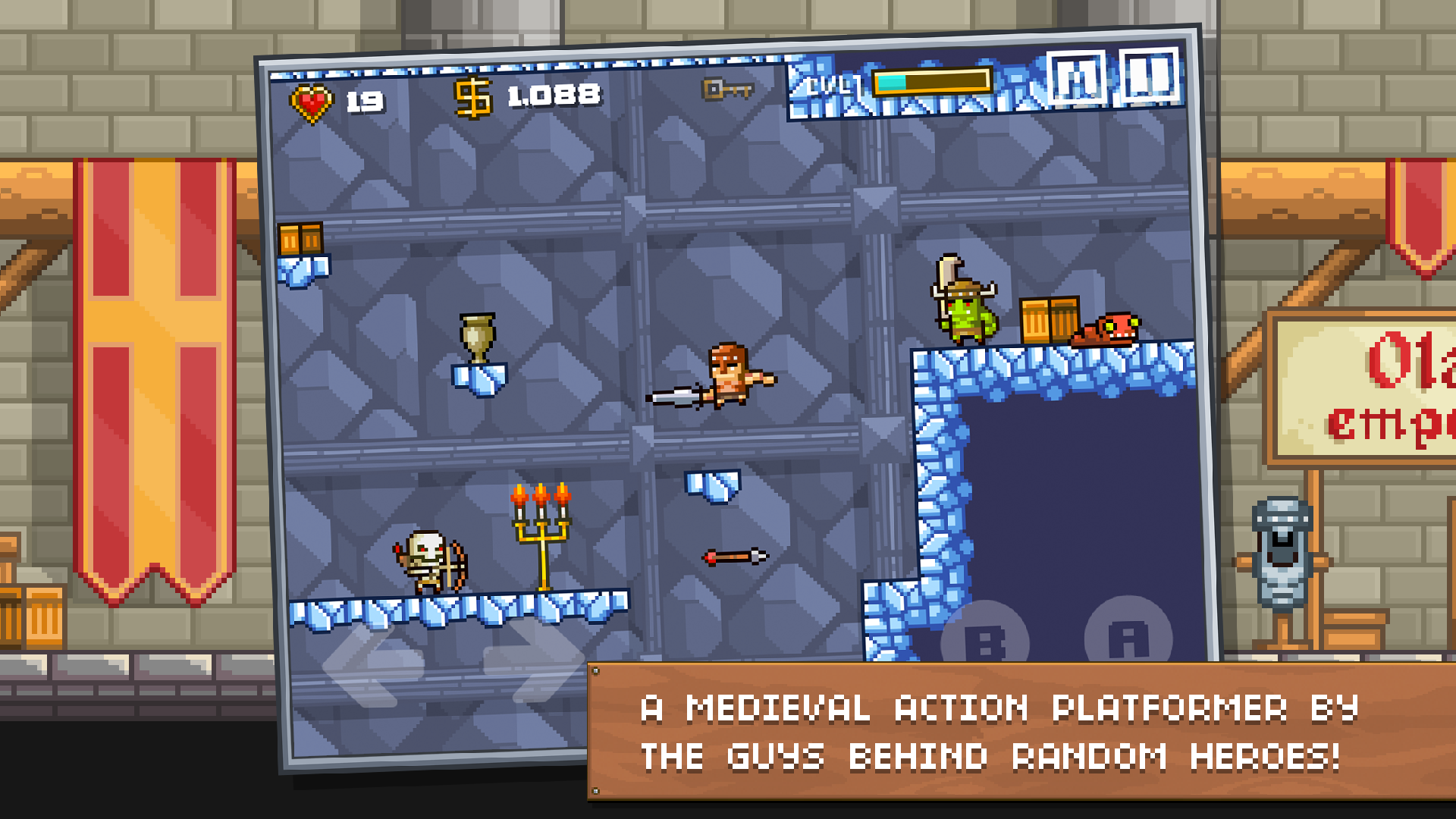 Android application Devious Dungeon screenshort