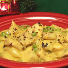 Easy Cheesy Chicken & Pasta Veggie Skillet