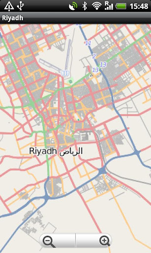Riyadh Street Map