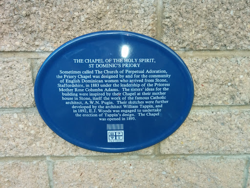 St Doninic's Priory Plaque