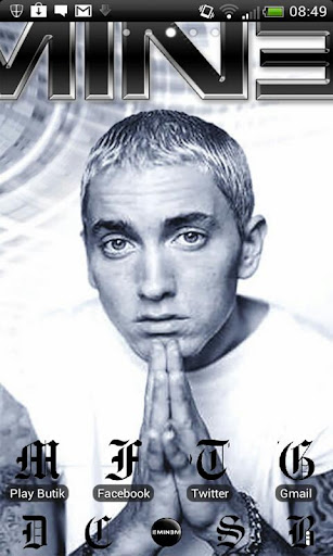 Eminem theme for Go Launcher