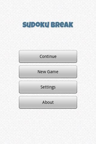 Sudoku Break
