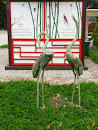 Gorky Park Cranes Art