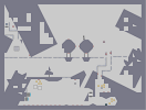 Thumbnail of the map 'cute-looking thingies with raised eyebrows.'
