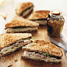 Turkey, Cheddar, and Green-Apple Sandwich