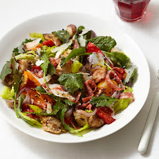 Warm Kale Antipasto Salad
