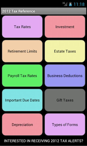 Tax Alert 2012 Tax Reference