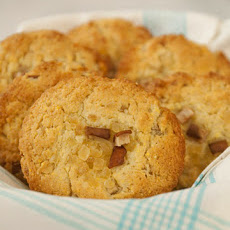 Corn Muffins with Pear and Candied Ginger