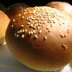 Homemade Sesame Hamburger Buns