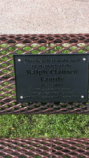 Ralph Claudine Family Bench
