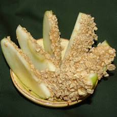 Nutty Apple Wedges
