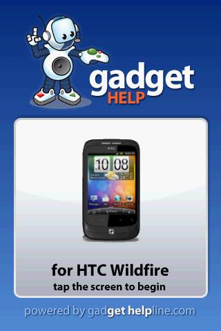 HTC Wildfire - Gadget Help
