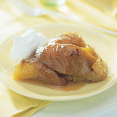Peach Tarte Tatin