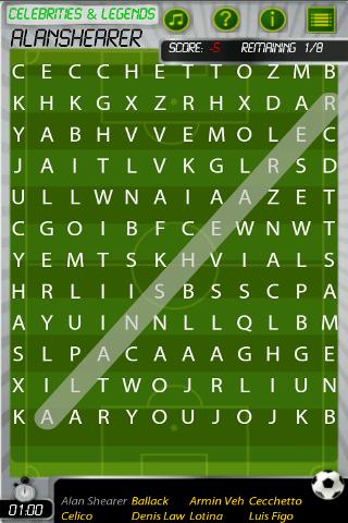 Word Search Soccer Free