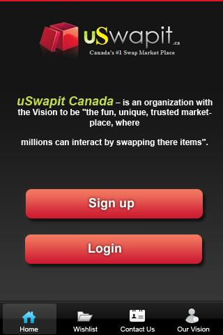 uSwapit A Canada Swap Market