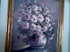Obra De Arte De Houellmont 24 X 30 De Flores