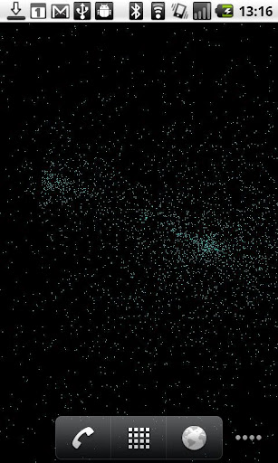 Particle Livewall Paper