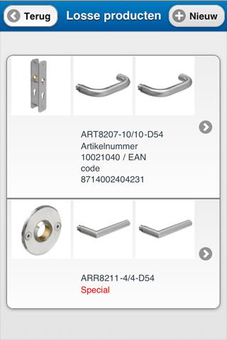 LIPS Deurbeslagconfigurator