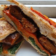 Chorizo Sandwich Squares