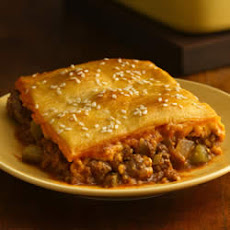 Crescent-Topped Cheeseburger Casserole