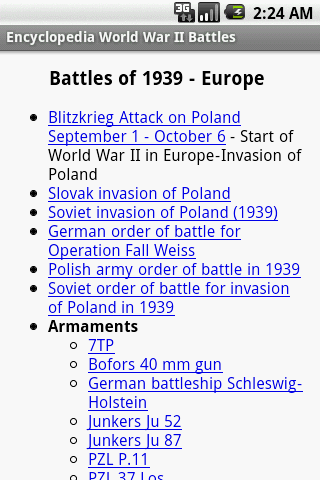 Encyclopedia of WWII Battles