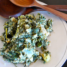 SPINACH, KALE STUFFING(not just for Thanksgiving!)