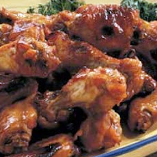 The Easiest Barbecued Chicken Wings Ever!!!