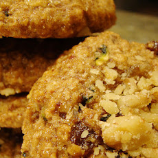 Agave Oatmeal Raisin Flax Cookies