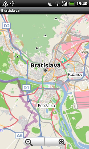 Bratislava Street Map