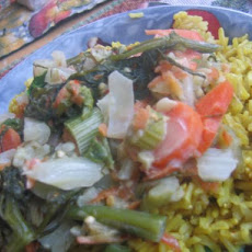 Spiced Vegetables With Coconut